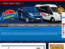 Tablet Screenshot of panoramablue.sk